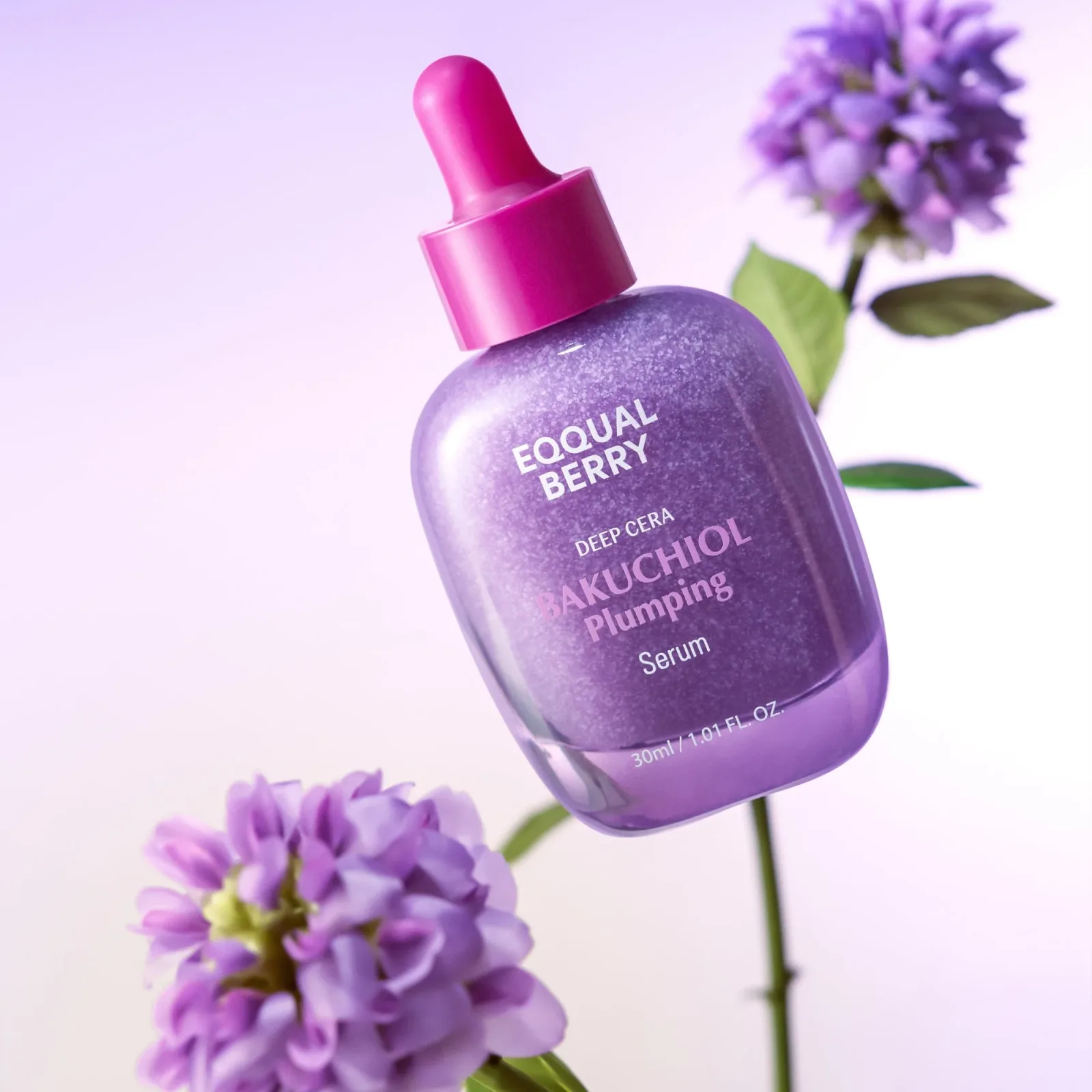 سيروم باكوشيول بلمبنغ من  EQQUAL BERRY لزيادة الحجم Eqqualberry Deep Cera Bakuchiol Plumping Serum - البديل النباتي للريتينول- مضاد للشيخوخة — صورة 6