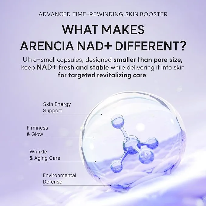 سيروم ارينسيا معزز بالـ NAD + & RESVERATROL للوجه واسفل العين — صورة 6